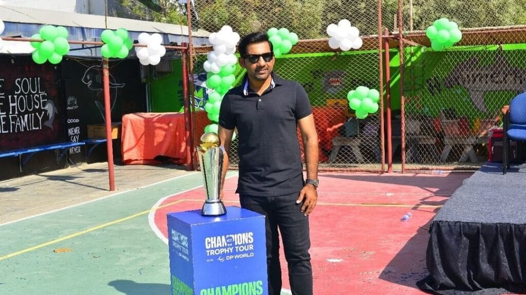 2017 Champion Trophy Winning Captain Sarfraz Ahmed participates in Karachi Champion Trophy Tour a