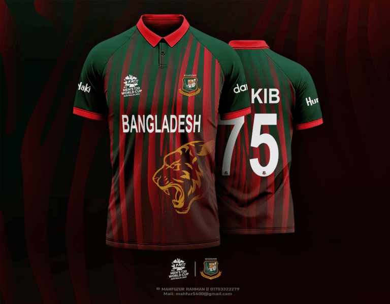 Bangladesh Cricket Team Jersey for ICC Champions Trophy 2025