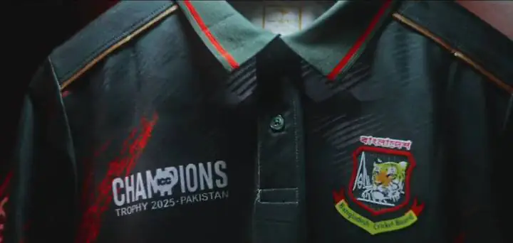 Bangladesh 🇧🇩 Launches Official Jersey for Champions Trophy 2025