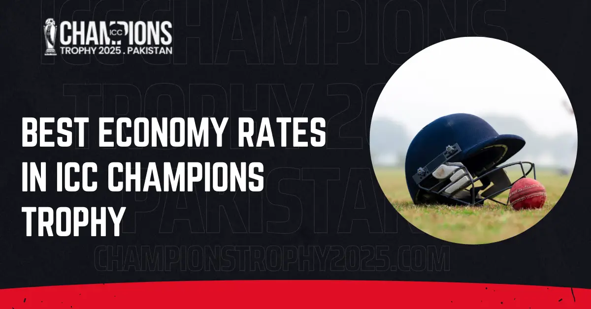 Best Economy Rates in ICC Champions Trophy