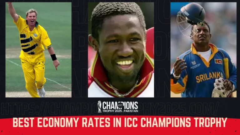 Best Economy Rates in ICC Champions Trophy