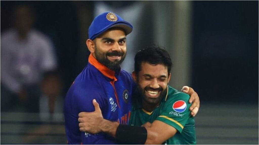 Rizwan Ahmed and Virat Kholi