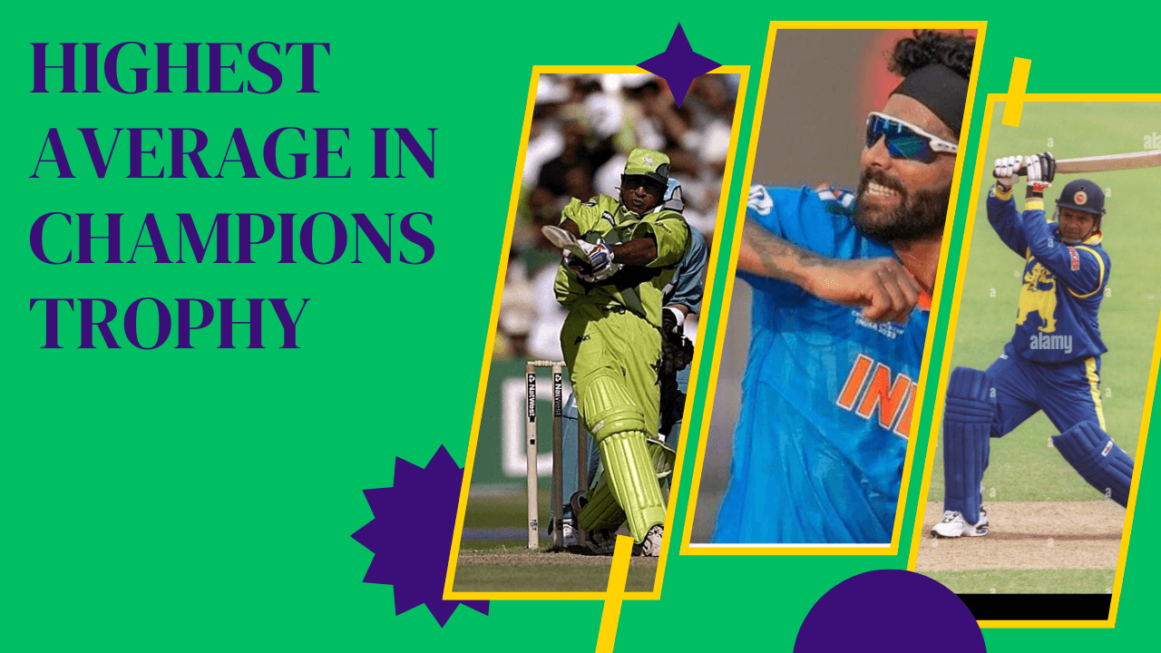 highest average in champions trophy