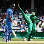 Rohit Sharma was trapped leg before for a duck by Mohammad Amir, India v Pakistan, Final, Champions Trophy 2017, The Oval, London, June 18, 2017