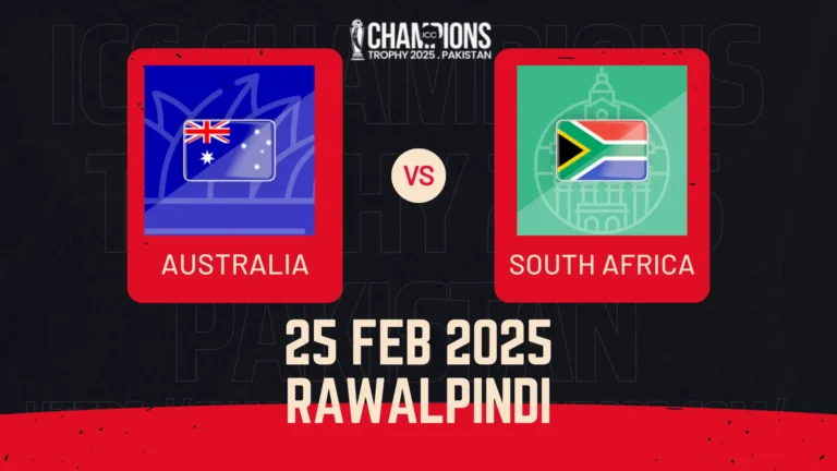 Australia v South Africa – Match 7