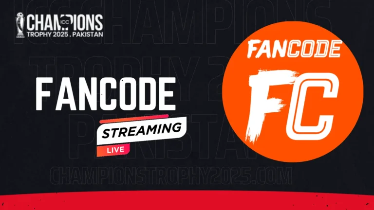 Fancode Live ICC Champions Trophy Matches