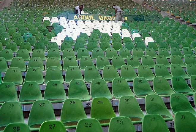 General Admission Seats in Gaddafi Stadium