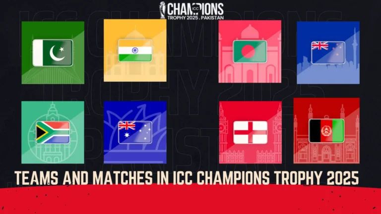 Group Stage Overview: Teams and Matches in ICC Champions Trophy 2025