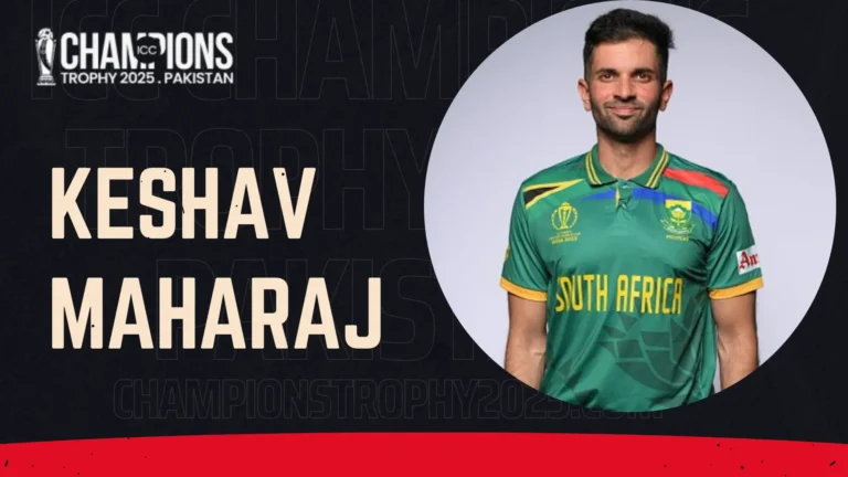 Keshav Maharaj Biography