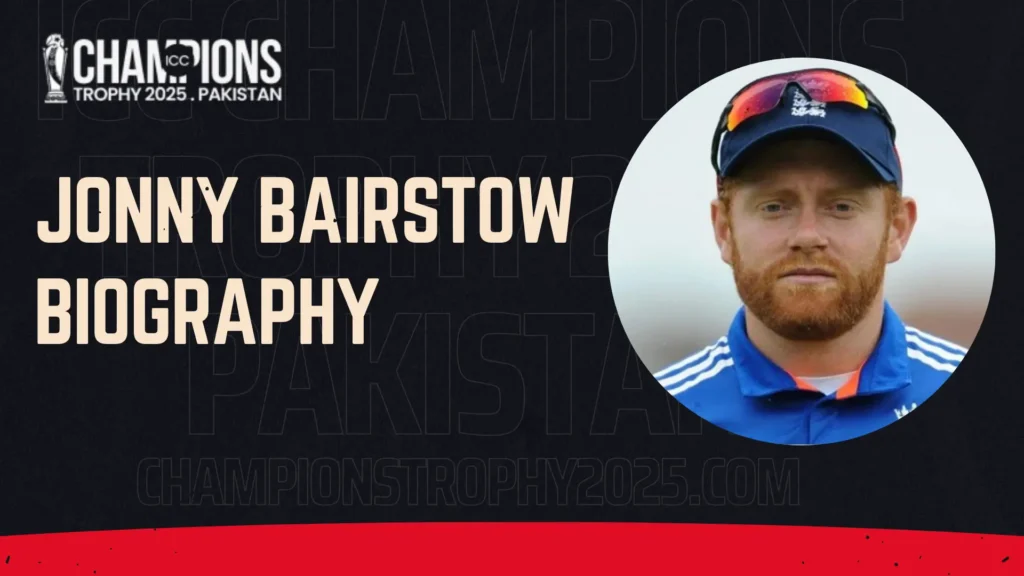 Jonny Bairstow Biography