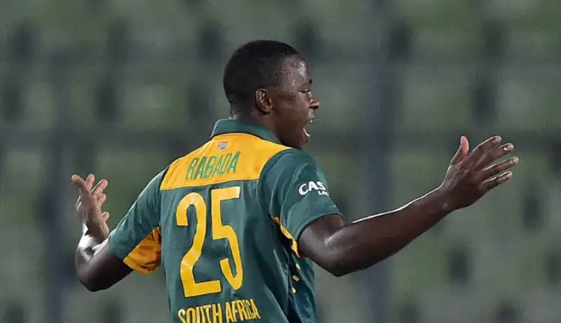 Kagiso Rabada jersey number