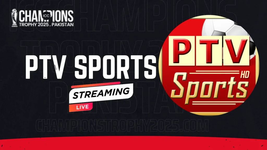 PTV Sports live ICC champions Trophy 2025 Matches