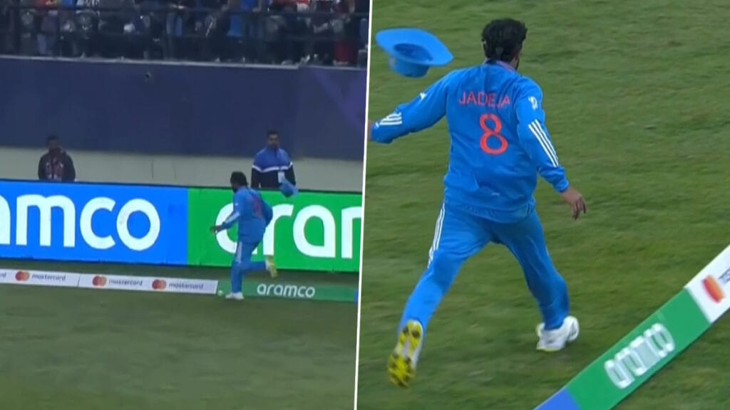 Ravindra Jadeja’s Boundary Saves (2013 Final)