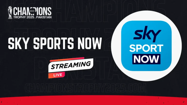 Sky sports Now Live ICC Champions Trophy 2025 Match