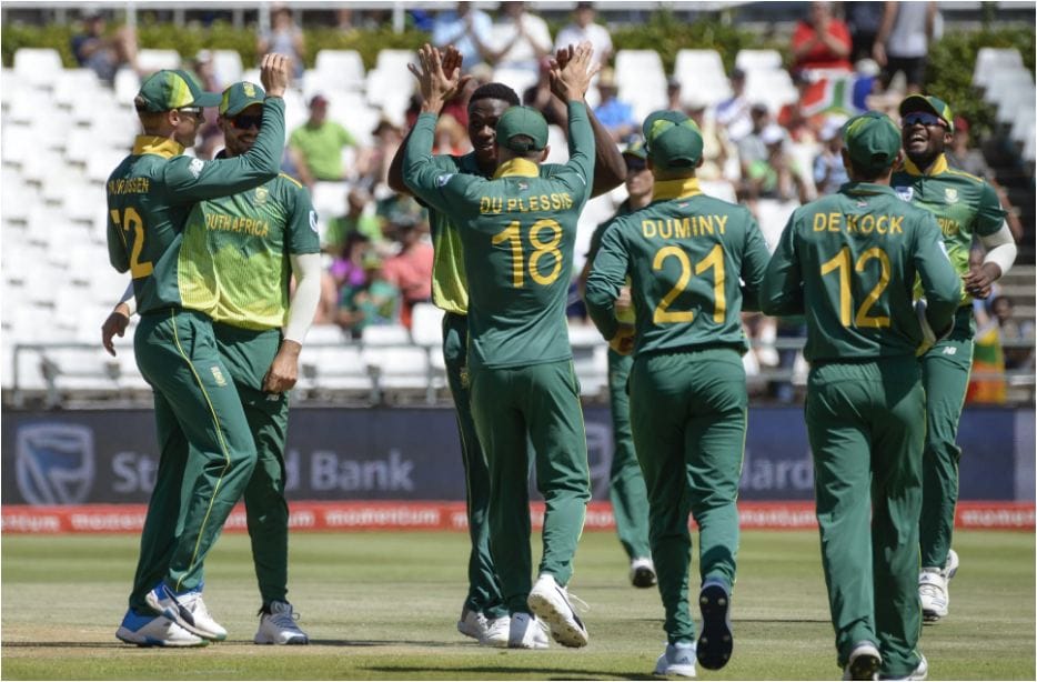 South Africa Cricket Team Jersey Numbers