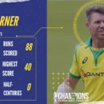 david warner stats