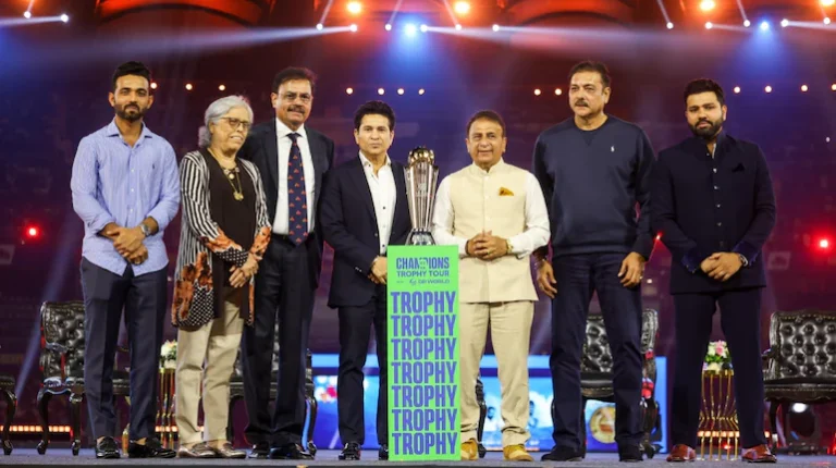 ICC Champions Trophy 2025: Wankhede Stadium Hosts Trophy Tour