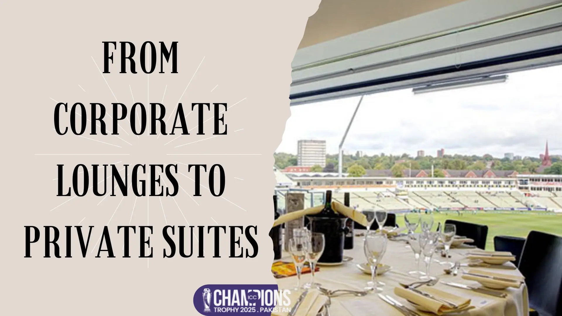 From Corporate Lounges to Private Suites