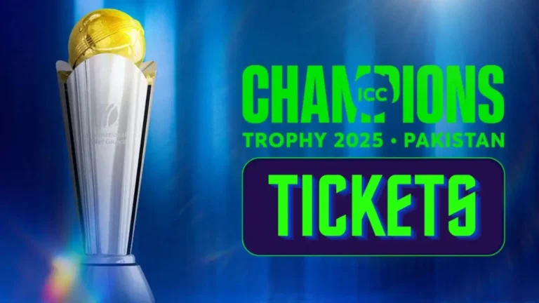 ICC Champions Trophy 2025 tickets