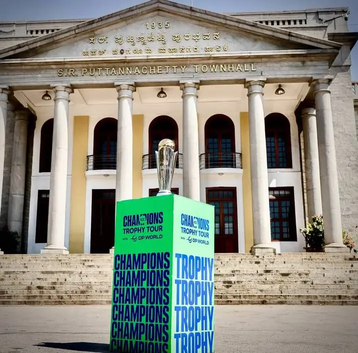 ICC Champions Trophy Tour Bengaluru