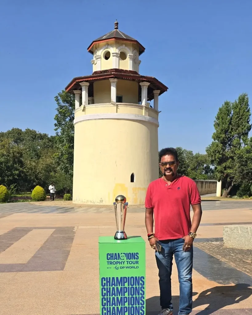 ICC Champions Trophy Tour Bengaluru