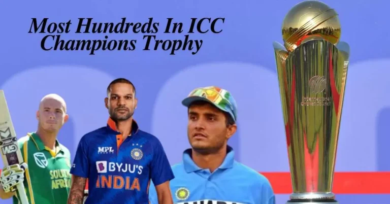 Most Hundreds in ICC Champions Trophy History