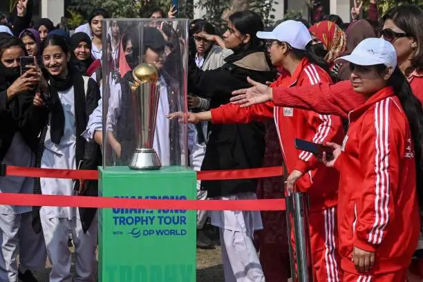 ICC Champions Trophy Tour at Lahore