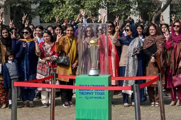 ICC Champions Trophy Tour at Lahore