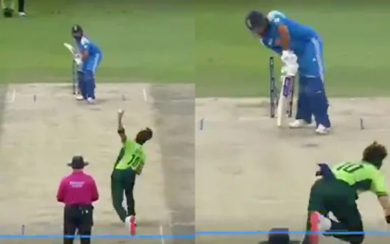 [Watch] Shaheen Afridi’s Dream Delivery Stuns Rohit Sharma in Champions Trophy