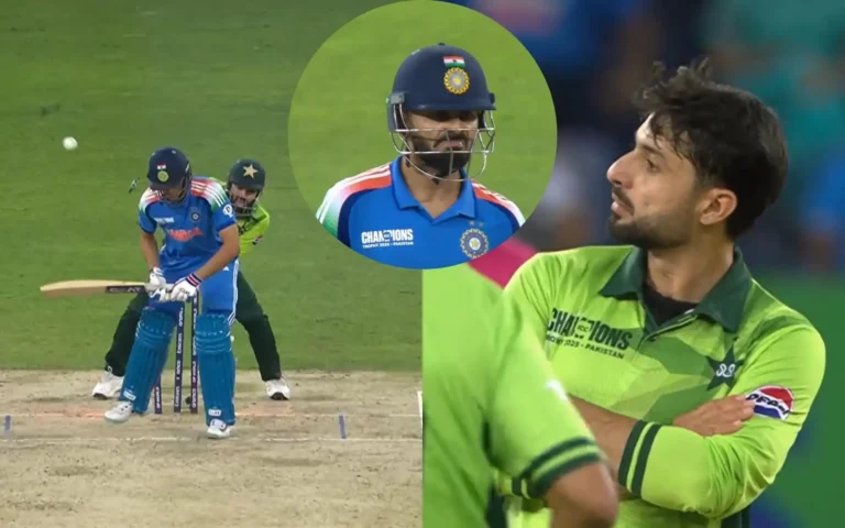 Abrar Ahmed’s Magic Ball Stuns Shubman Gill in Champions Trophy 2025