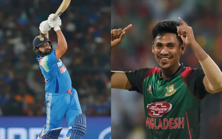 Rohit Sharma vs Mustafizur Rahman: Who Has the Upper Hand in the Face-Off?