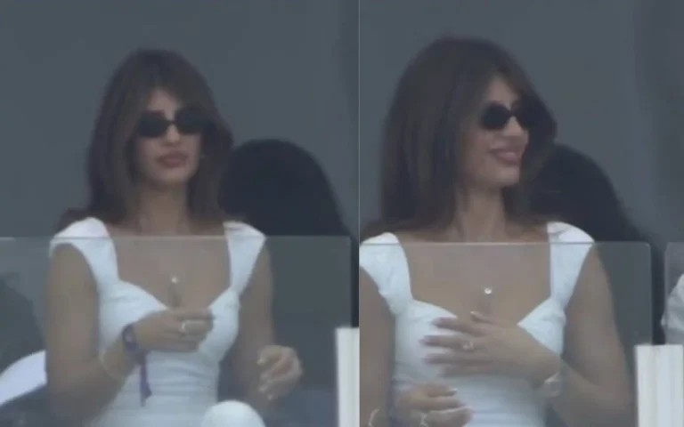 Hardik Pandya’s Rumoured Girlfriend Jasmin Walia Spotted During IND vs PAK Match