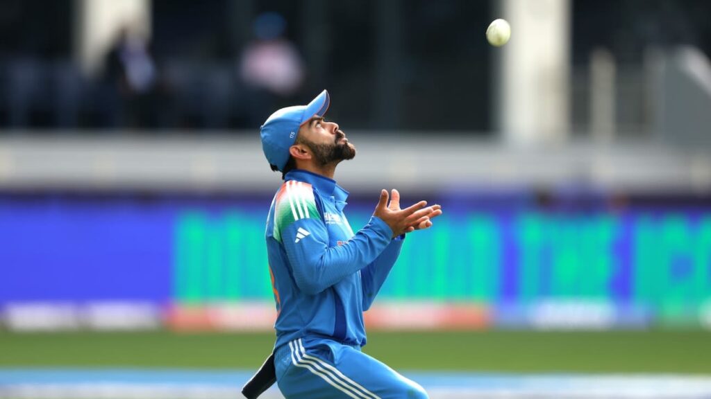 Kohli breaks record for most catches as a fielder for India in ODIsStats highlights from the Champions Trophy match between India and Pakistan in Dubai