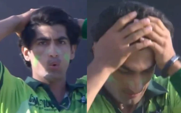 [Watch] Naseem Shah Gets Disturbed As Latham Punishes Pakistan With Unbelievable Shot