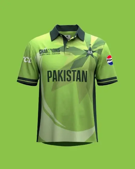 Pakistan CT 25 jersey