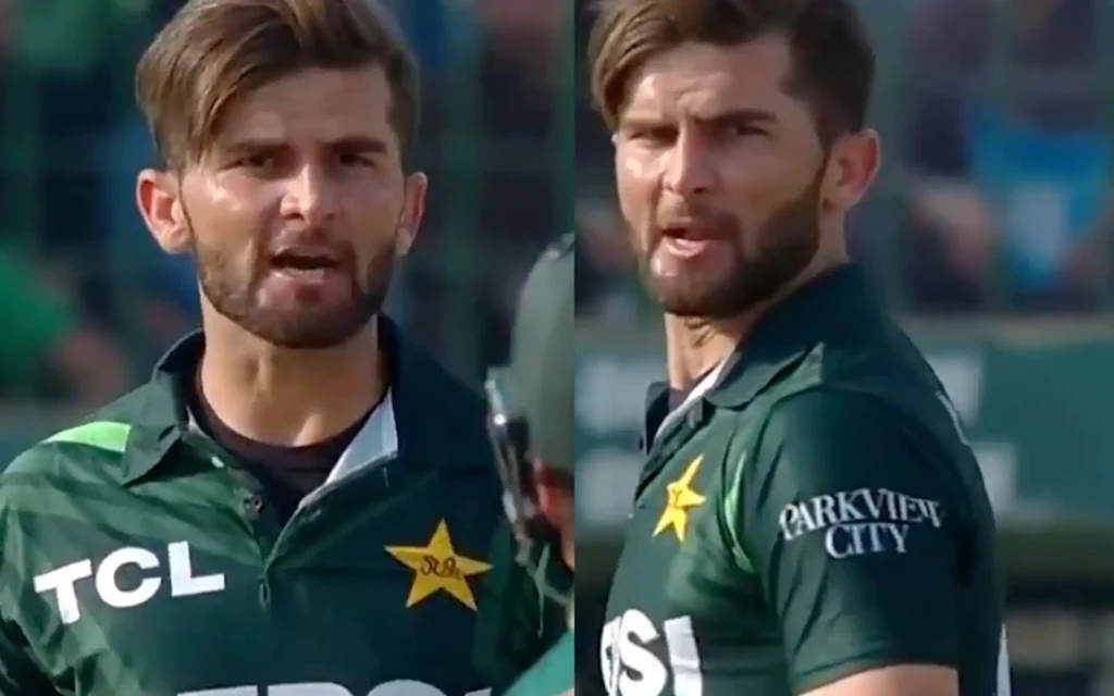 [Watch] Drama Galore In Karachi! Angry Shaheen Afridi Abuses Breetzke After Deadly Stare