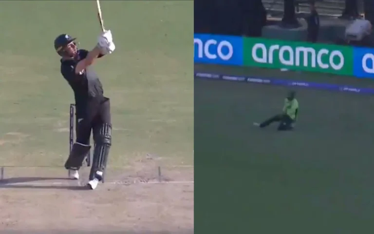 ICC Champions Trophy 2025: Faheem Ashraf’s Stunning Catch Ends Will Young’s Heroics