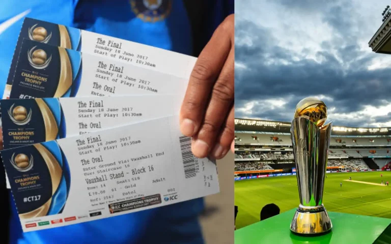 How to Buy Tickets for IND vs BAN Champions Trophy 2025 Match?