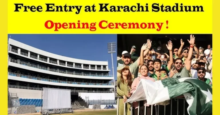 ICC Champions Trophy 2025 Opening Ceremony: A Grand Celebration in Karachi