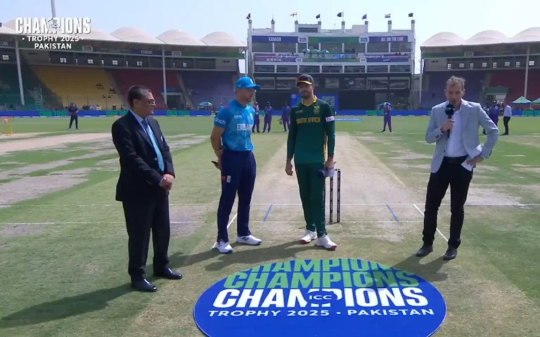 England vs South Africa: Champions Trophy 2025 – England Opt to Bat First in Karachi