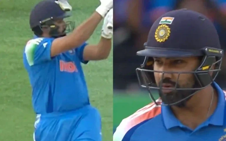 [Watch] Rohit Sharma’s Spectacular Six Ignites India’s Chase in Champions Trophy Final