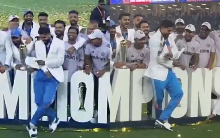 Shreyas Iyer’s Celebration Steals the Show in India’s Champions Trophy Win