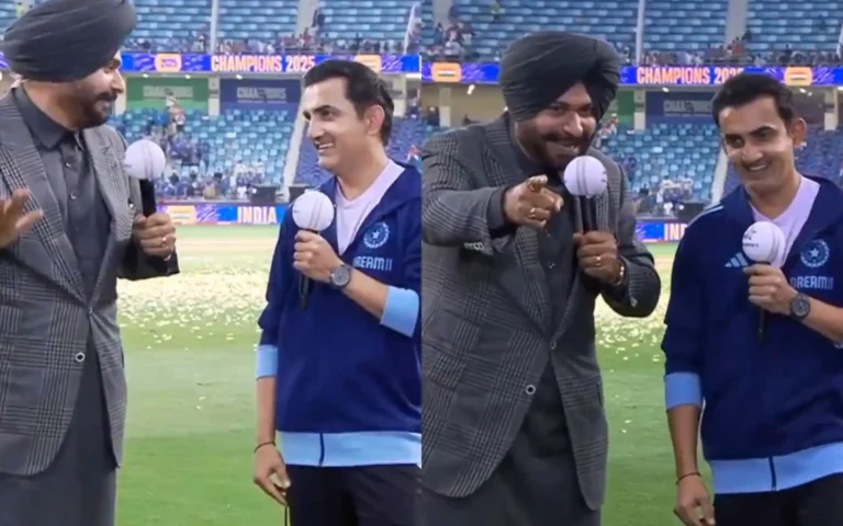 Gautam Gambhir Surprises Fans With Shayari Duel & Bhangra After India’s ICC Triumph