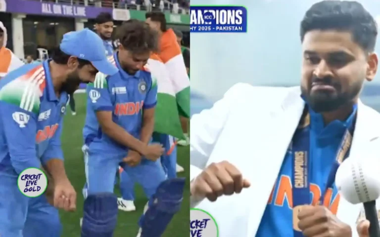 India’s Cricketers Celebrate ICC Champions Trophy 2025 Win With Iconic Dance Moves