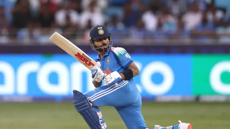 How much did Virat Kohli score today in India vs New Zealand Champions Trophy 2025 final match?