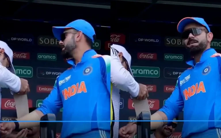 Is Virat Kohli Injured? Strapped Hand Raises Concerns in IND vs AUS Semifinal