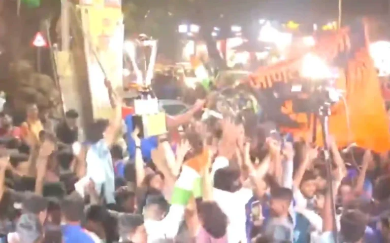 [Watch] India Wins Champions Trophy 2025: Mumbai’s Electrifying Night of Celebration