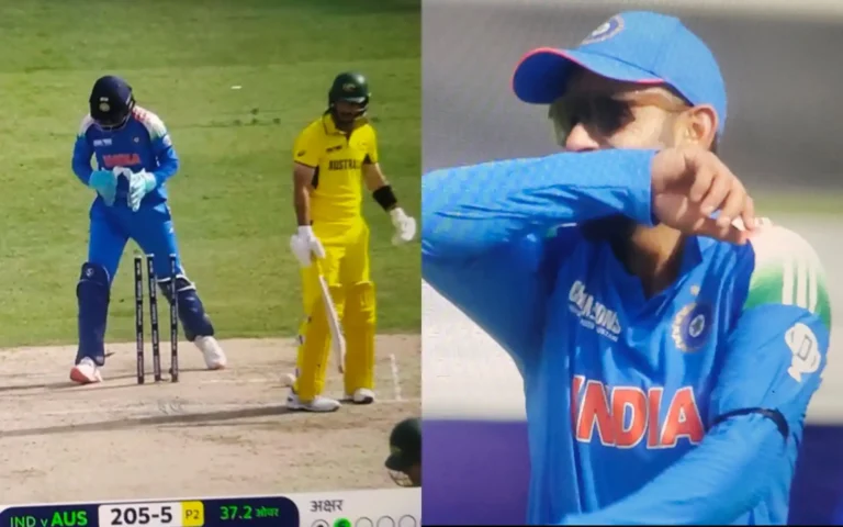 Virat Kohli’s Laugh Sparks Controversy After Maxwell’s Dismissal in Champions Trophy Semifinal